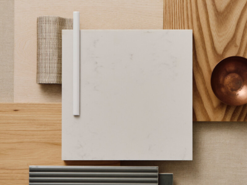 Carrara White Quartz Worktop by Fugenstone — image 2