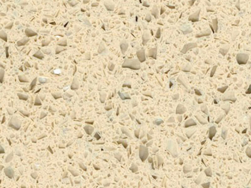 Cream Mirror Cream Quartz Worktop by Fugenstone — image 2