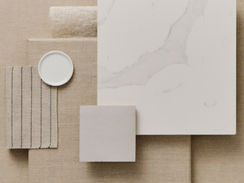 Florence Grey, White Quartz Worktop by Fugenstone — image 2