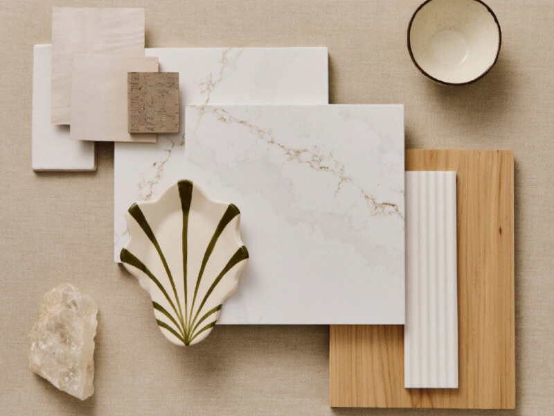 Tuscany White Quartz Worktop by Fugenstone — image 2