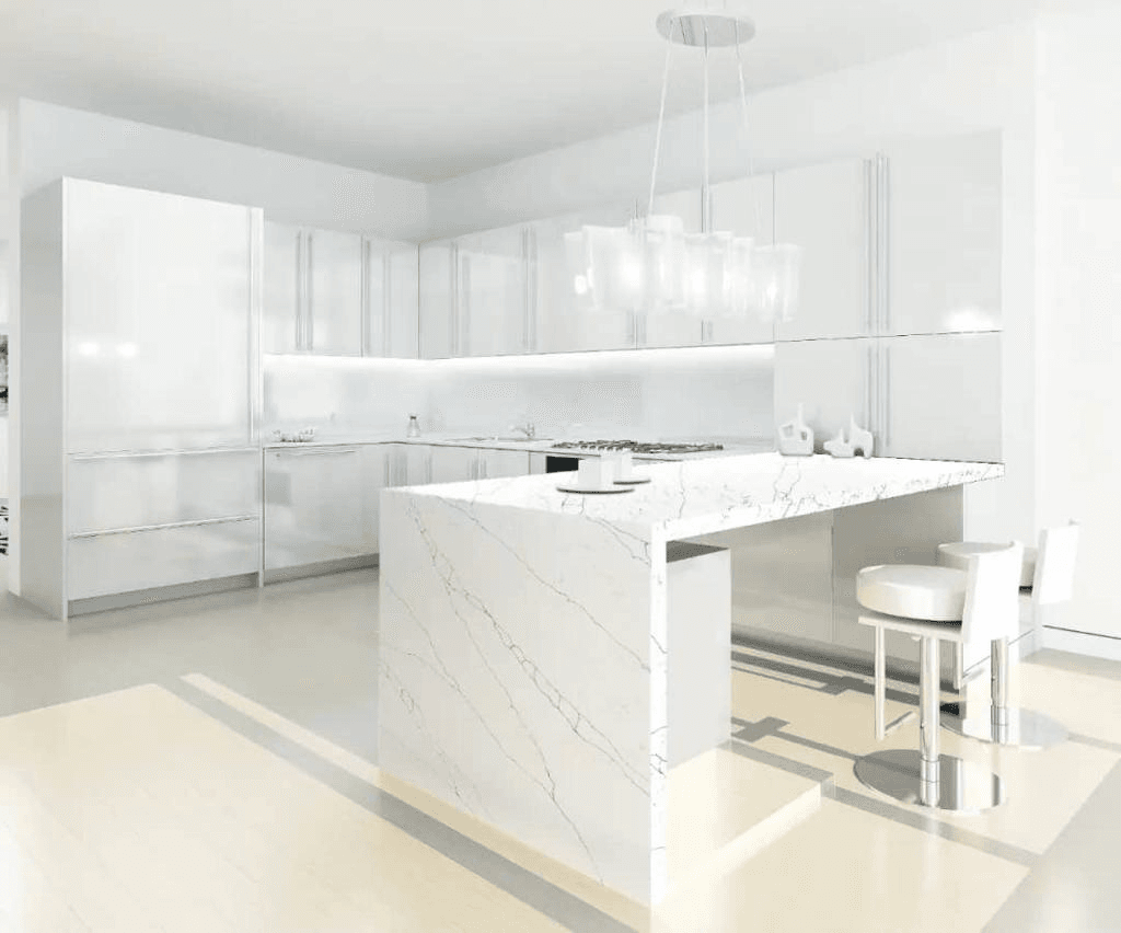 Alaska White HS Quartz Worktop by Horizon Stone — image 2