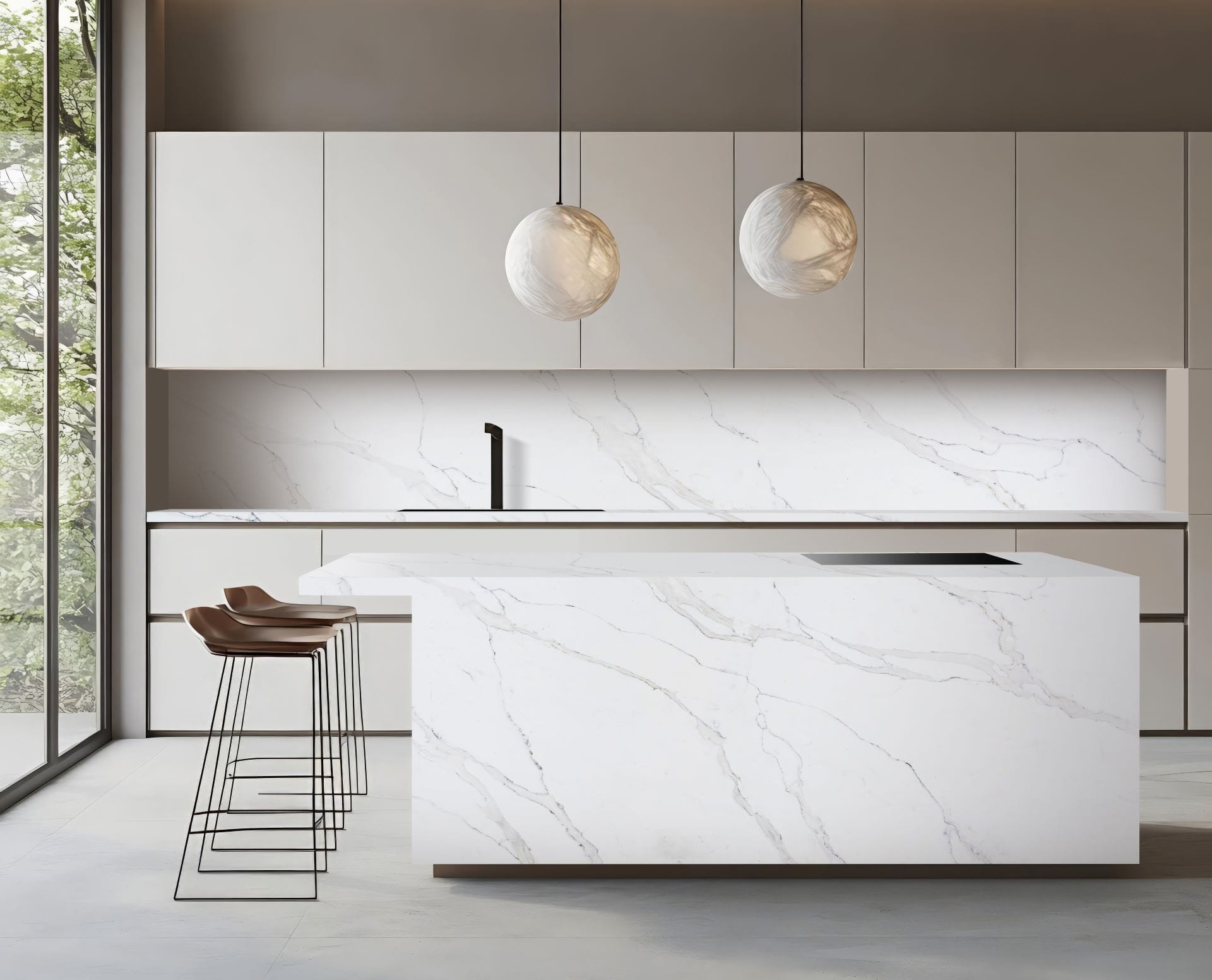 Calacatta Dior HS Quartz Worktop by Horizon Stone — image 3