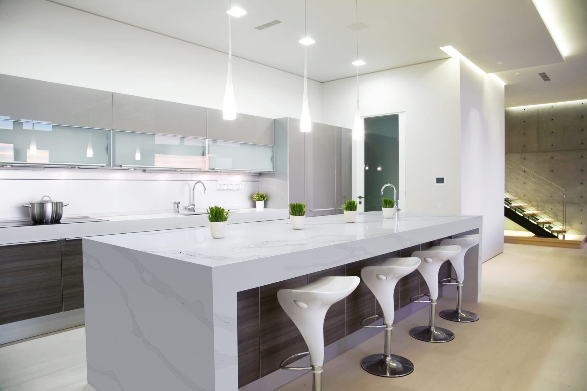 Calacatta Dorato HS Quartz Worktop by Horizon Stone — image 3