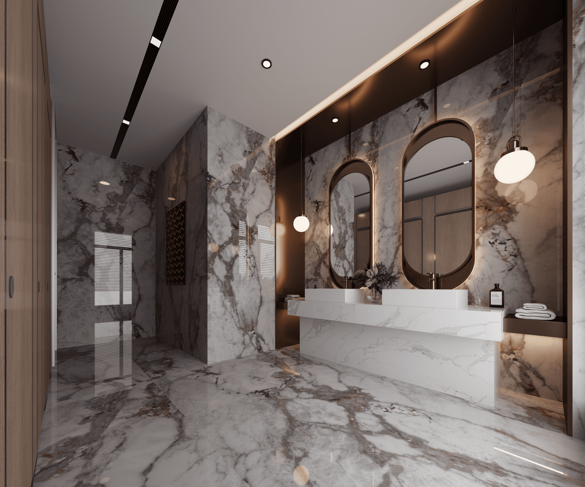 Copper Grigio HS Grey Quartz Worktop by Horizon Stone — image 3