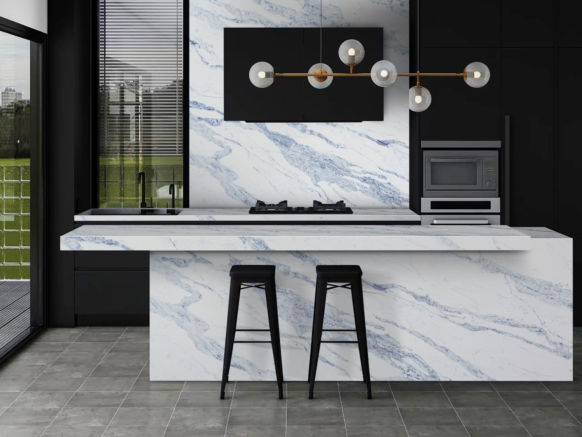 Imperial HS White Quartz Worktop by Horizon Stone — image 2