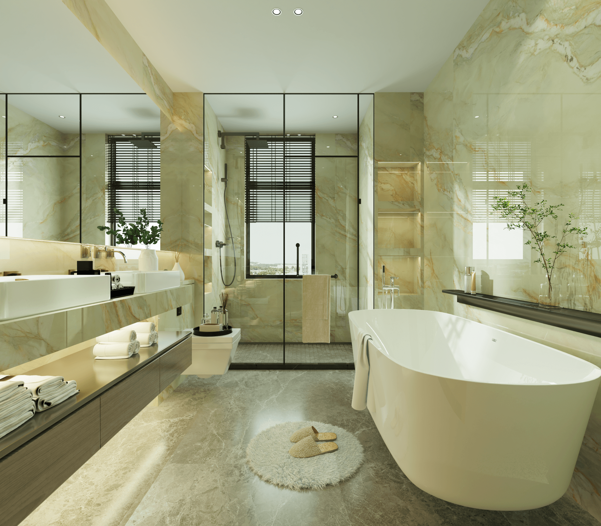 Jade Onix HS Green Quartz Worktop by Horizon Stone — image 3