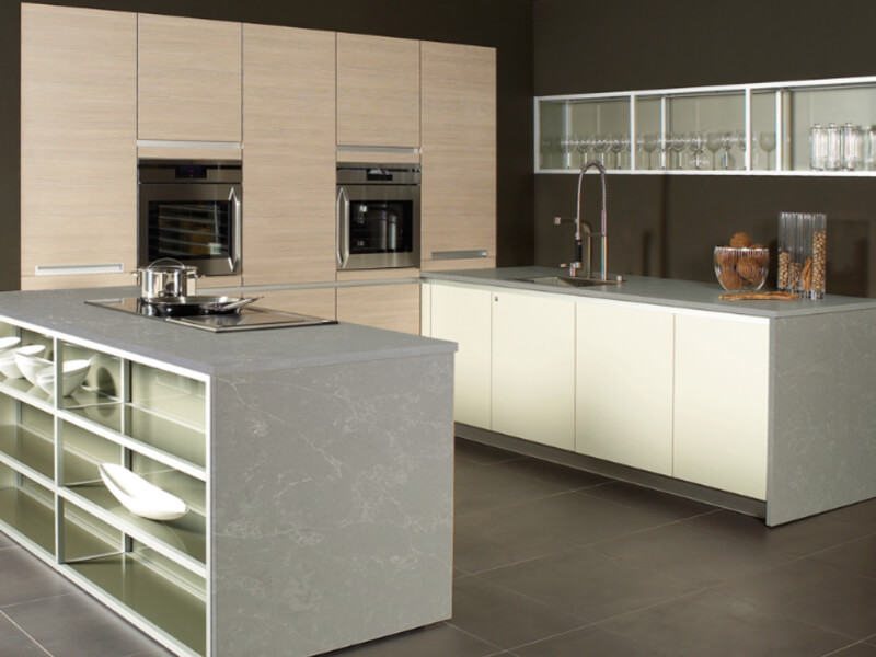 Mystery Grey HS Grey Quartz Worktop by Horizon Stone — image 2