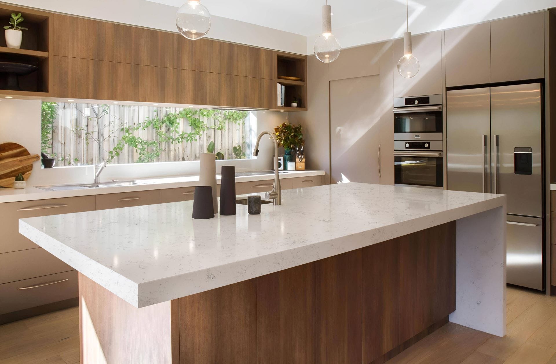 New Carrara White HS Quartz Worktop by Horizon Stone — image 2