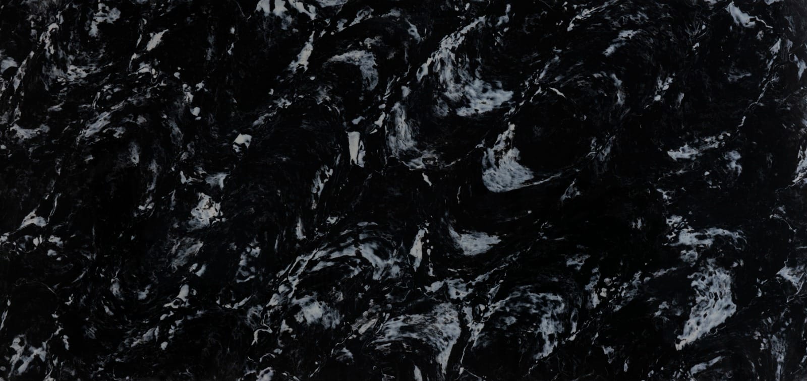Portoro Noir HS Black Quartz Worktop by Horizon Stone — image 2