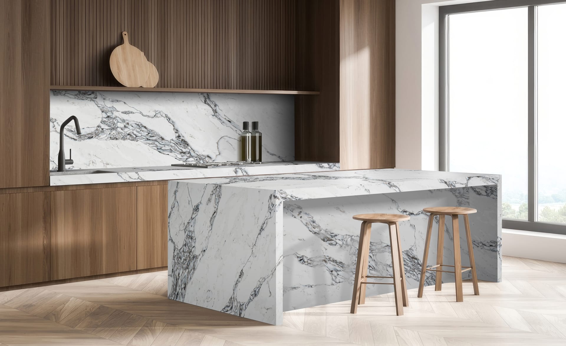 Valetta HS White Quartz Worktop by Horizon Stone — image 2