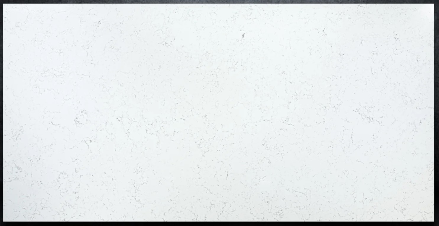 Bianco Carrara Leathered White Quartz Worktop by Modern Quartz Stone — image 3