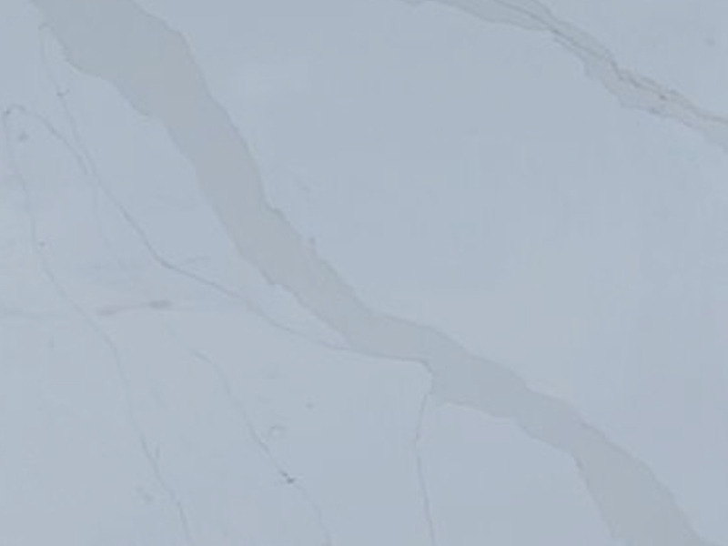 Calacatta Platinum Super Jumbo White Quartz Worktop by Modern Quartz Stone — image 1