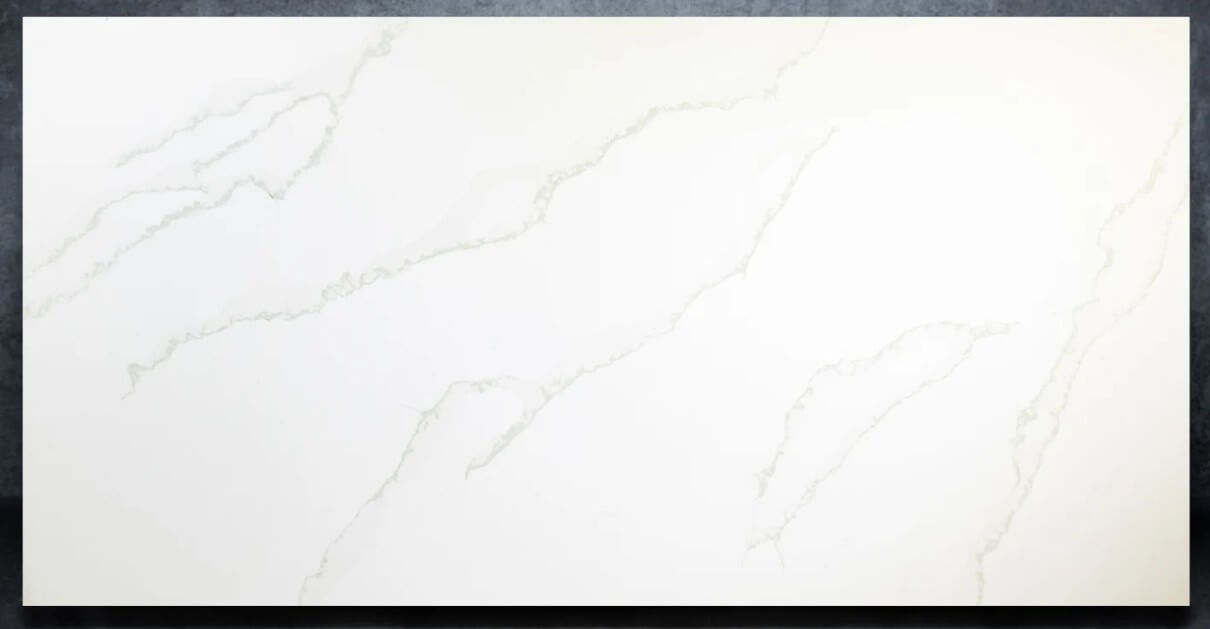 Calacatta Storm White Quartz Worktop by Modern Quartz Stone — image 3