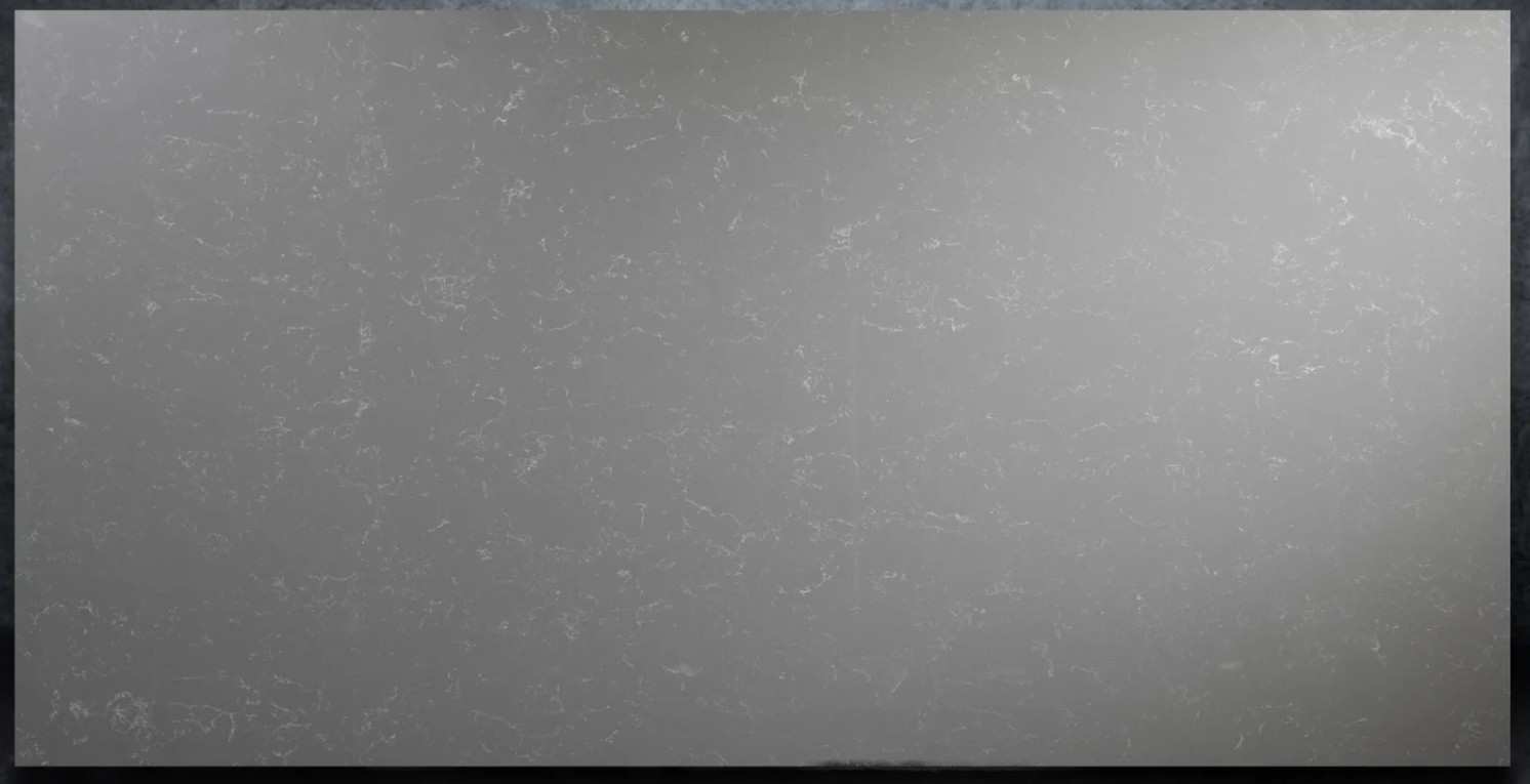 Carrara Silver Grey Quartz Worktop by Modern Quartz Stone — image 3