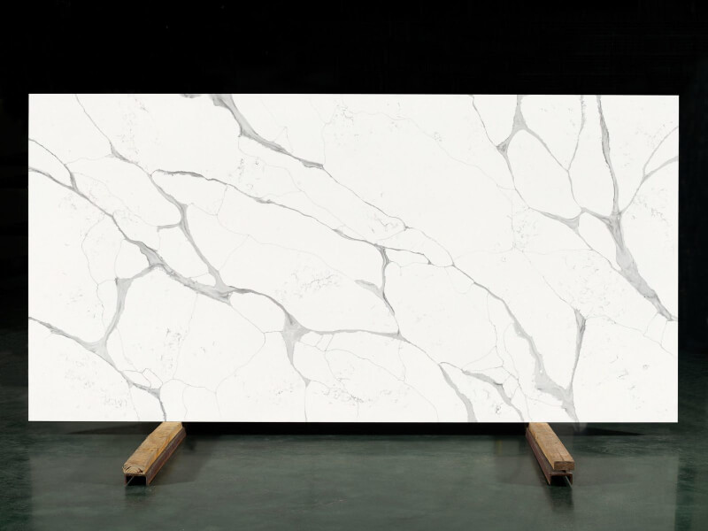 Emerald Gold White Quartz Worktop by Modern Quartz Stone — image 2