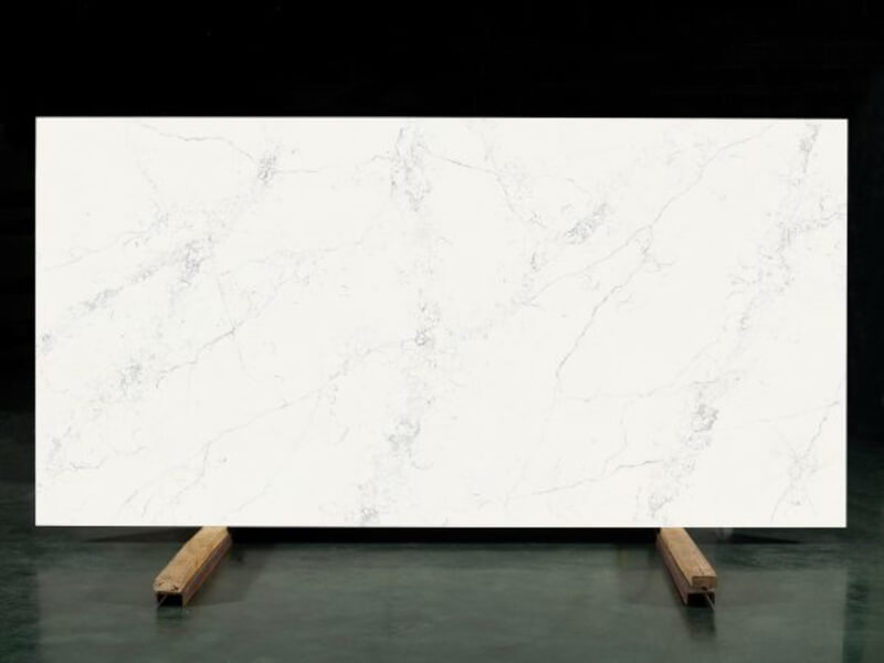 Frozen White Quartz Worktop by Modern Quartz Stone — image 2