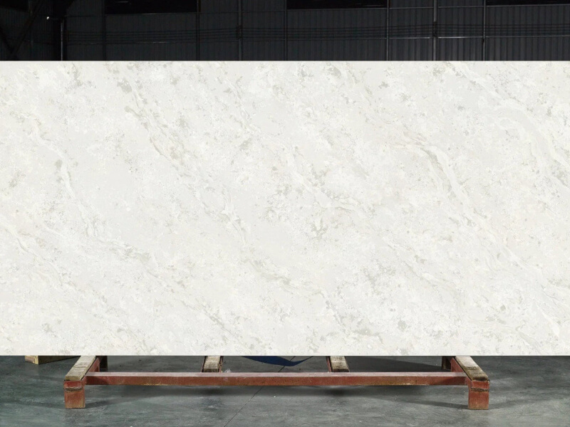 Fusion White White Quartz Worktop by Modern Quartz Stone — image 2