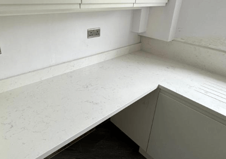 Ibiza White Quartz Worktop by Modern Quartz Stone — image 5