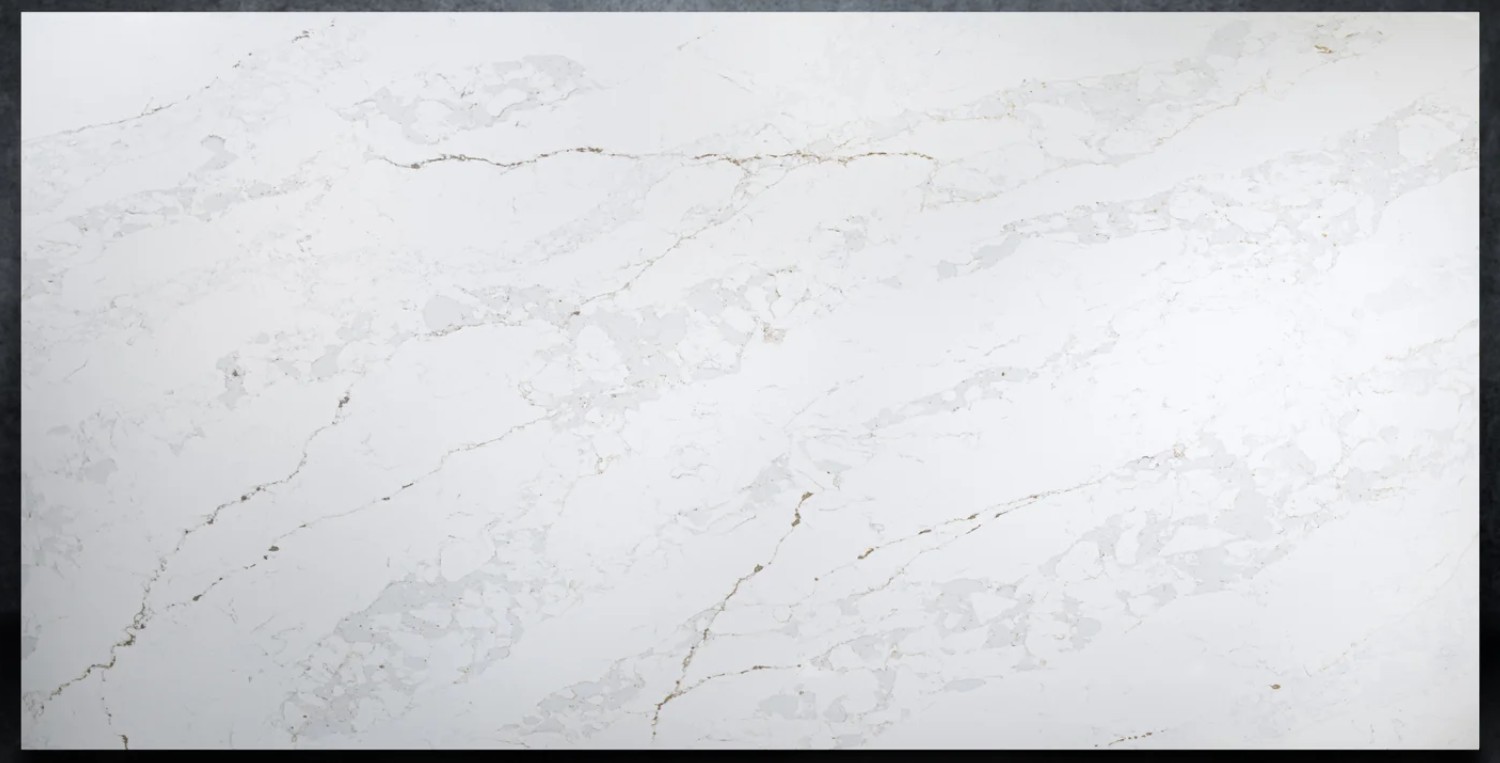 Miami Gold White Quartz Worktop by Modern Quartz Stone — image 3
