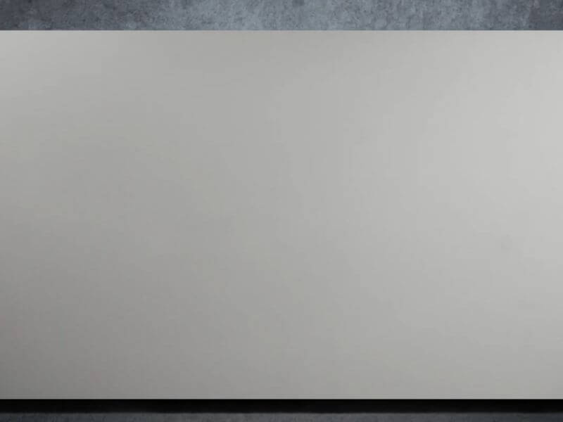 Plain Light Grey Grey Quartz Worktop by Modern Quartz Stone — image 2