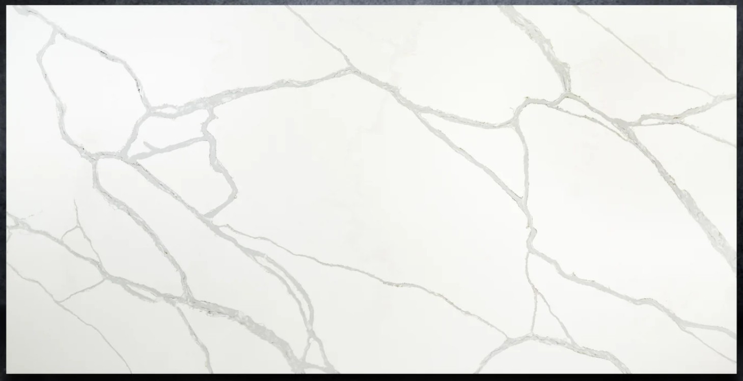 Statuario Bromio Grey Quartz Worktop by Modern Quartz Stone — image 3