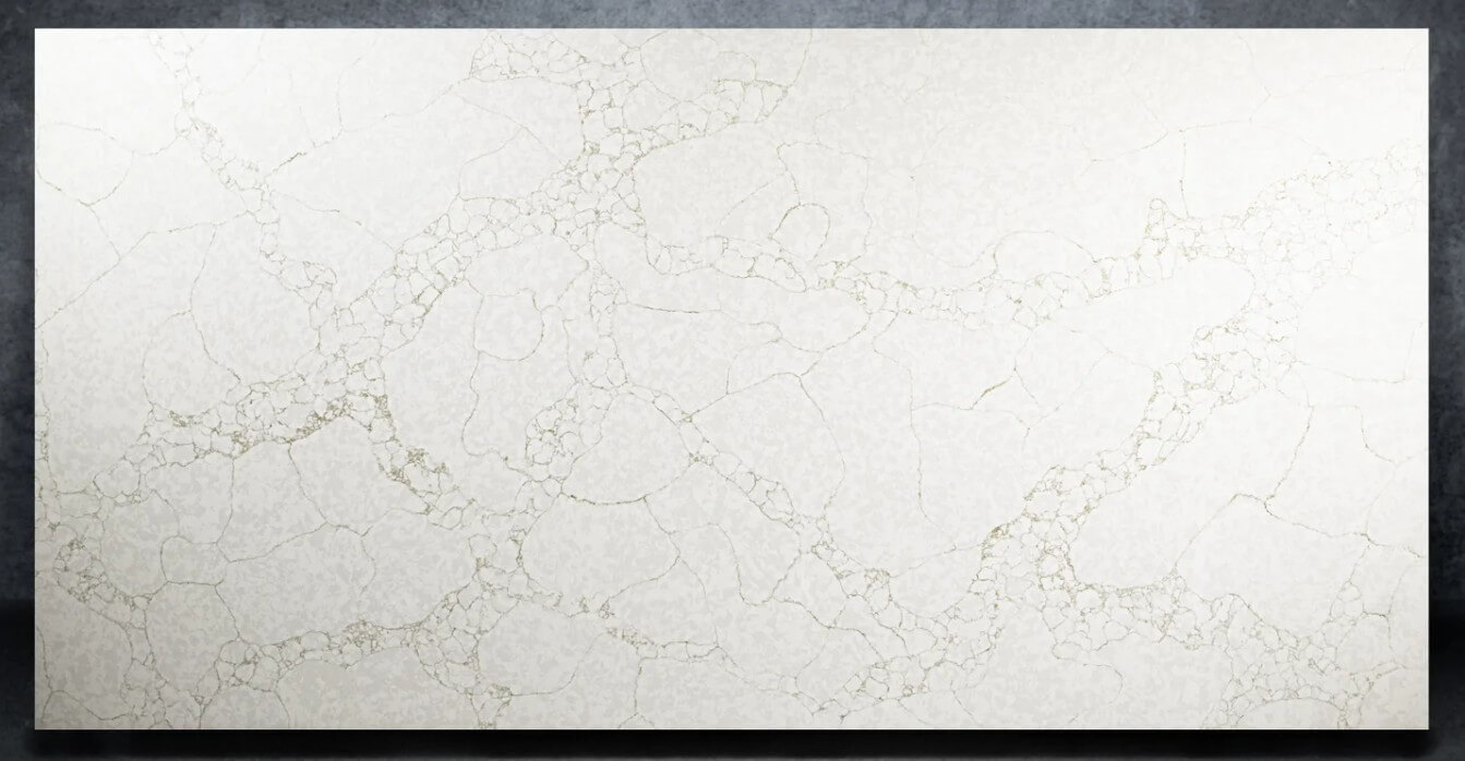 Statuario Gold Gold, White Quartz Worktop by Modern Quartz Stone — image 3