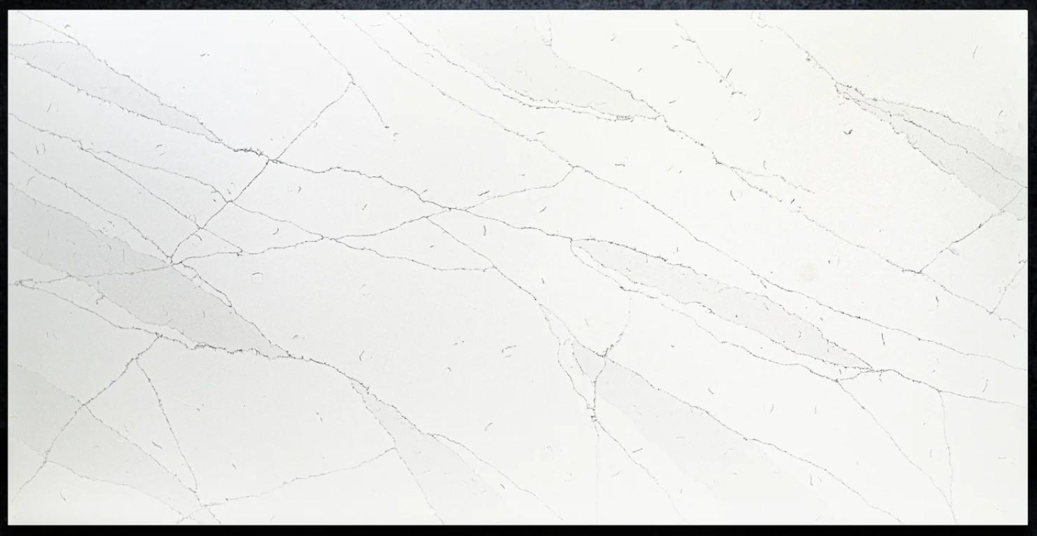 Staturio Royal White Quartz Worktop by Modern Quartz Stone — image 3