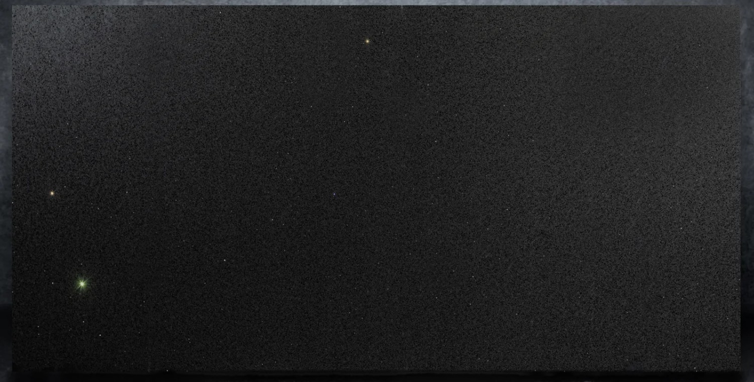 Stellar Noir Black Quartz Worktop by Modern Quartz Stone — image 3