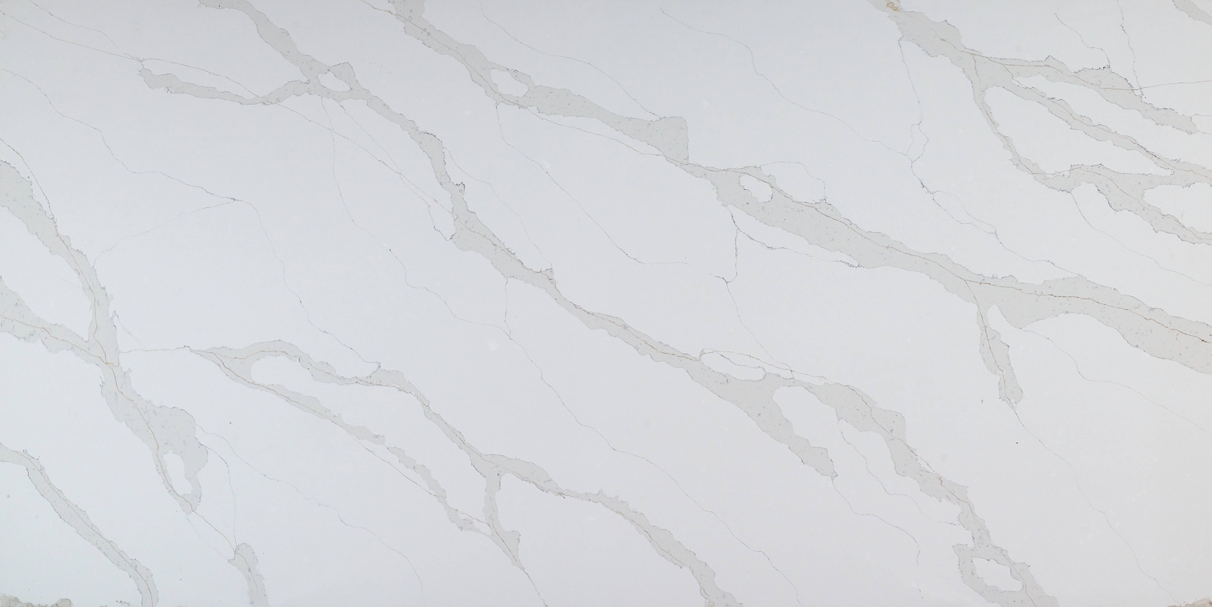 Calacatta Gold White Quartz Worktop by Palmyra Stones — image 3