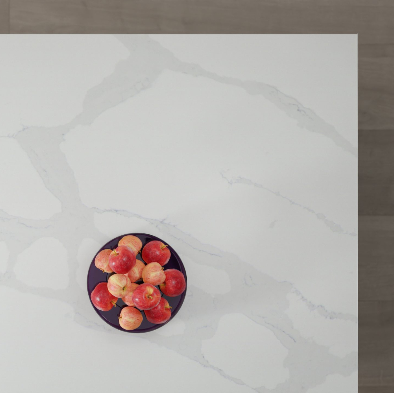 Calacatta Light White Quartz Worktop by Palmyra Stones — image 2