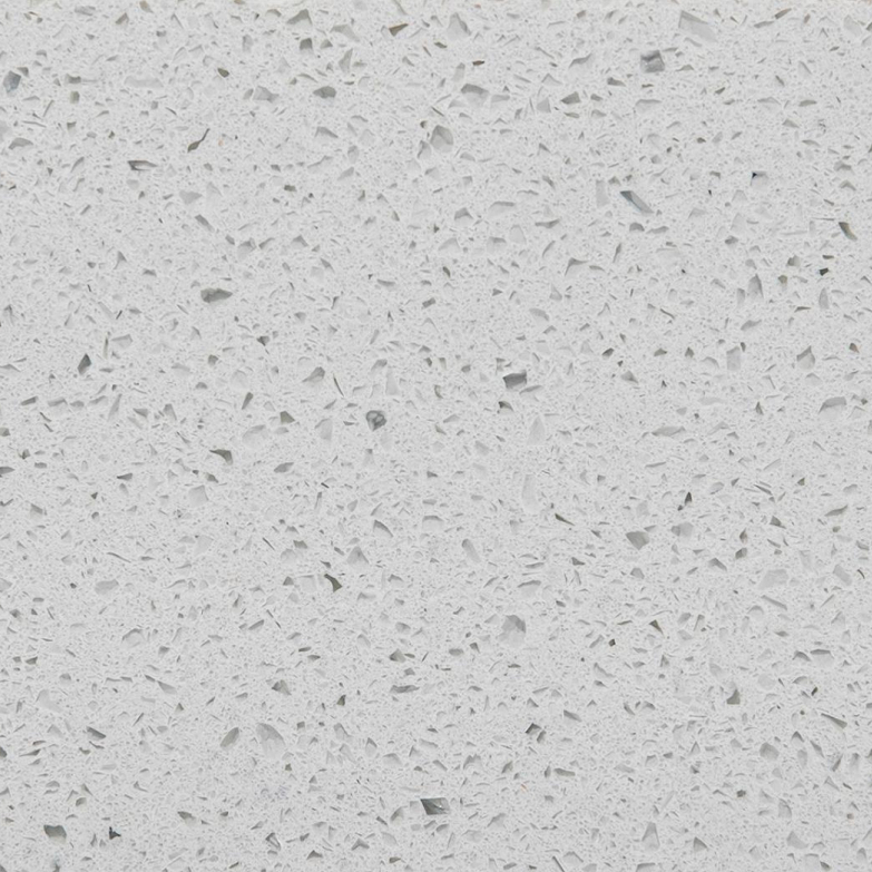 White Mirror White Quartz Worktop by Palmyra Stones