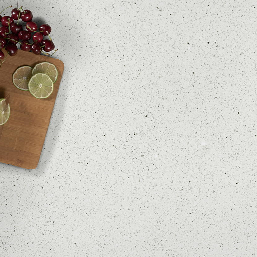 White Mirror White Quartz Worktop by Palmyra Stones — image 2