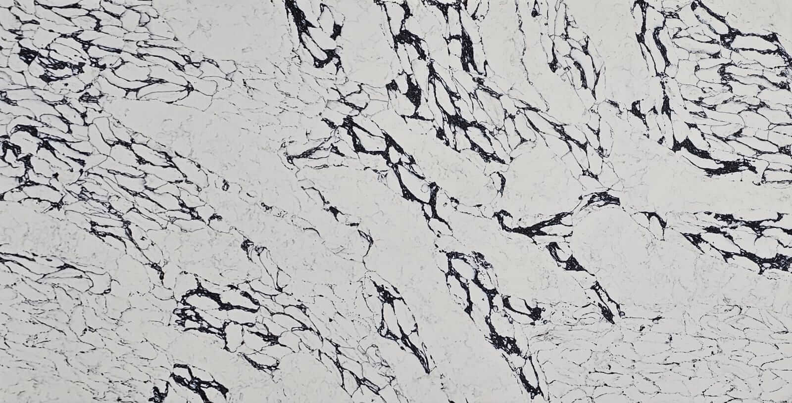 Arabescato Black White Quartz Worktop by Quartz City — image 3