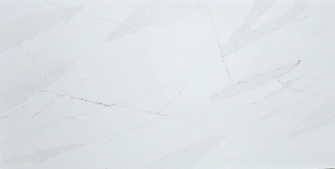 Calacatta Glow White Quartz Worktop by Quartz City — image 3