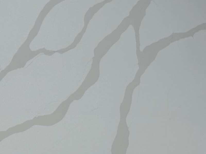 Calacatta Light QC White Quartz Worktop by Quartz City