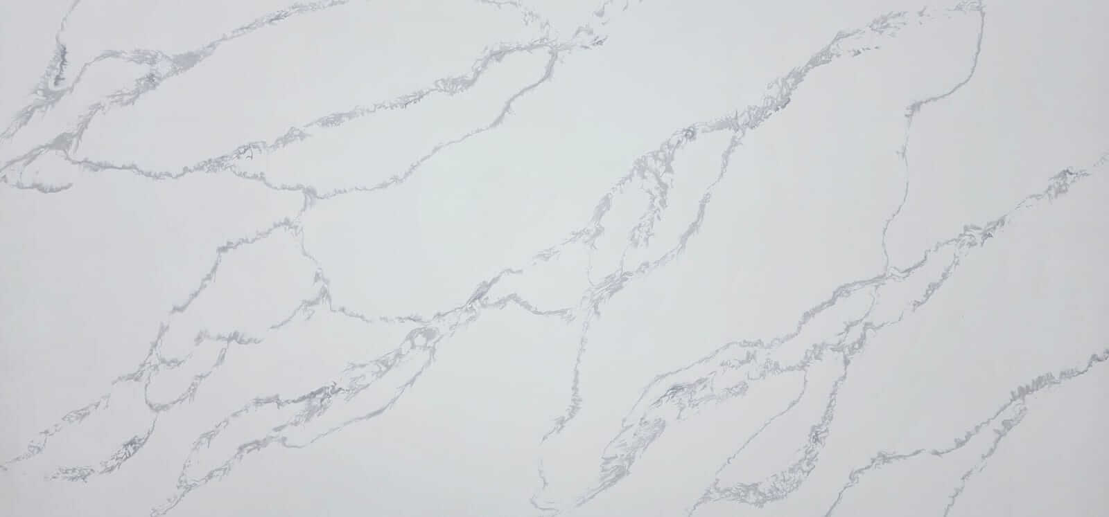 Calacatta Storm QC White Quartz Worktop by Quartz City — image 3