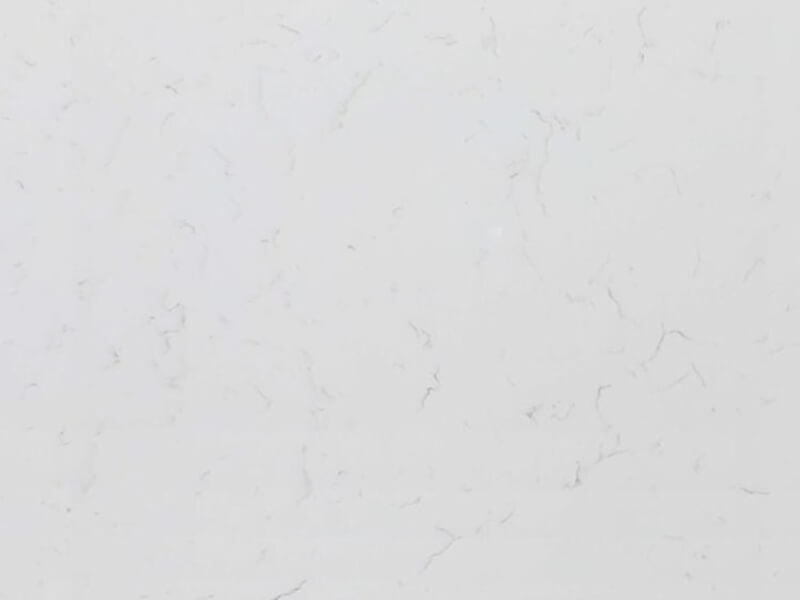 Capri White White Quartz Worktop by Quartz City