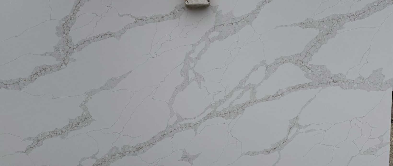 Glorious Calacatta Gold Grey Quartz Worktop by Quartz City — image 3