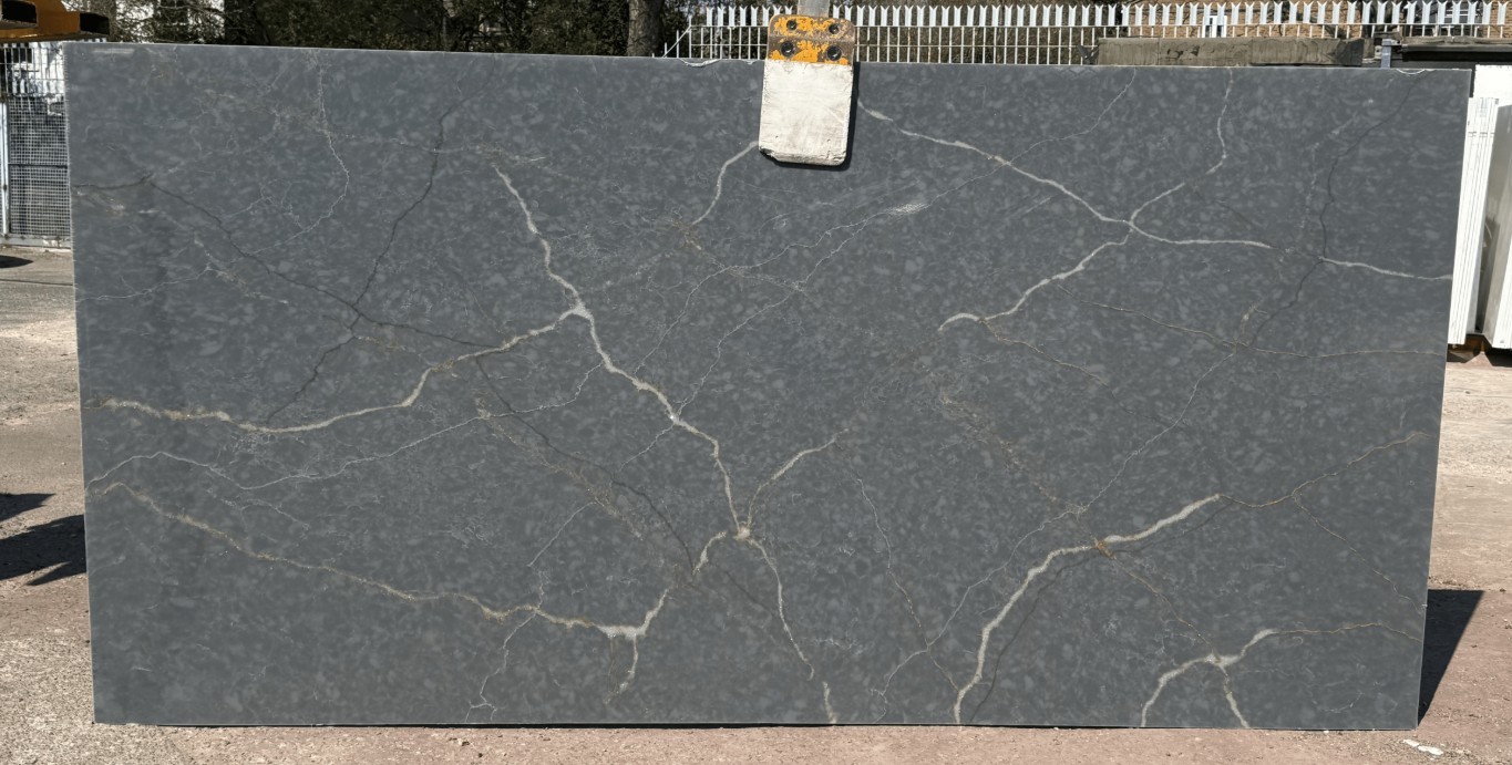 Midas Touch Grey Quartz Worktop by Quartz City — image 3