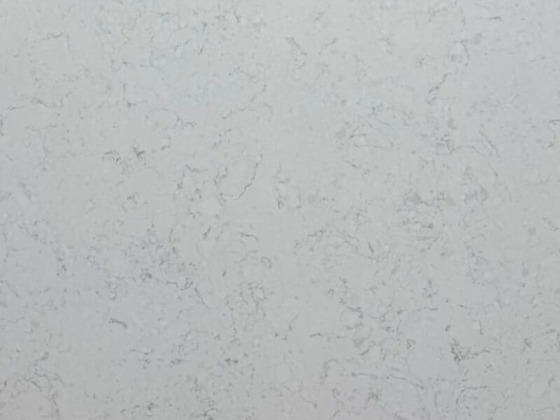 White Arabesque White Quartz Worktop by Quartz City