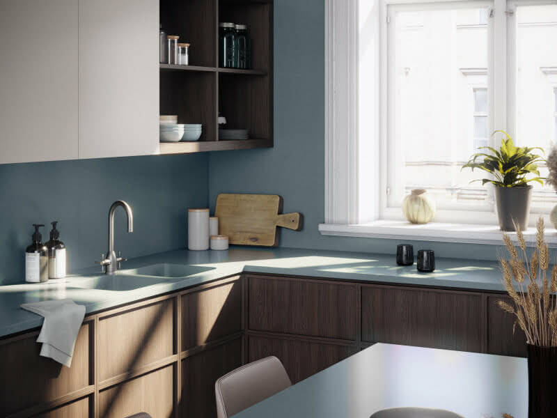 Silestone Cala Blue Blue Quartz Worktop by Silestone — image 2