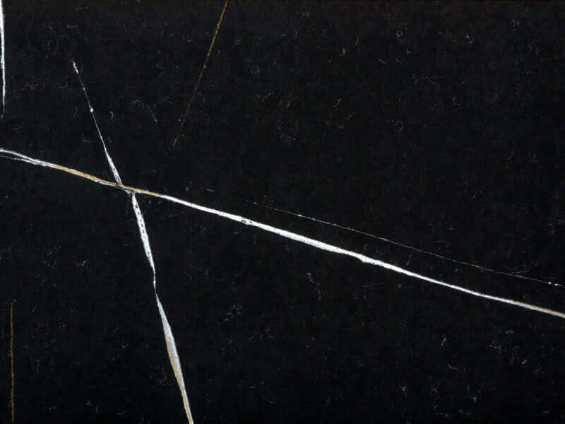 Silestone Eternal Noir Black Quartz Worktop by Silestone