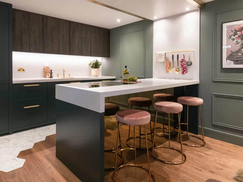 Silestone Lagoon White Quartz Worktop by Silestone — image 2