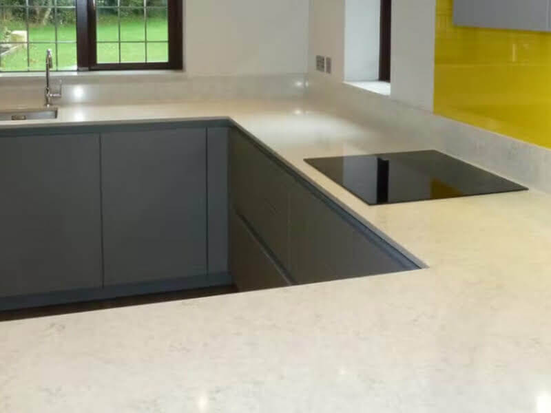 Silestone Lusso White Quartz Worktop by Silestone — image 2