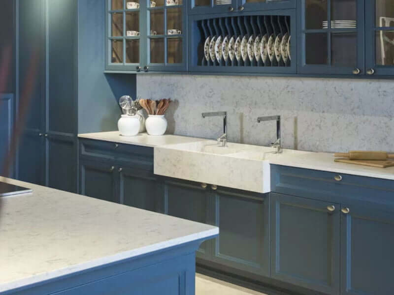 Silestone Lyra White Quartz Worktop by Silestone — image 2