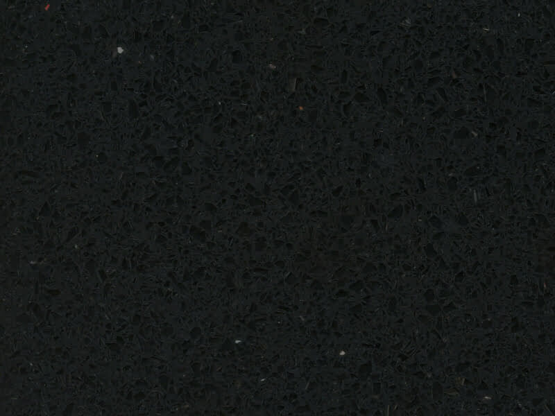 Silestone Stellar Night Black Quartz Worktop by Silestone
