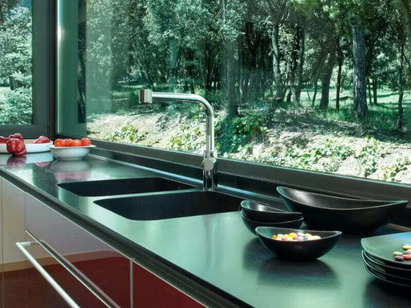 Silestone Tebas Black Black Quartz Worktop by Silestone — image 2