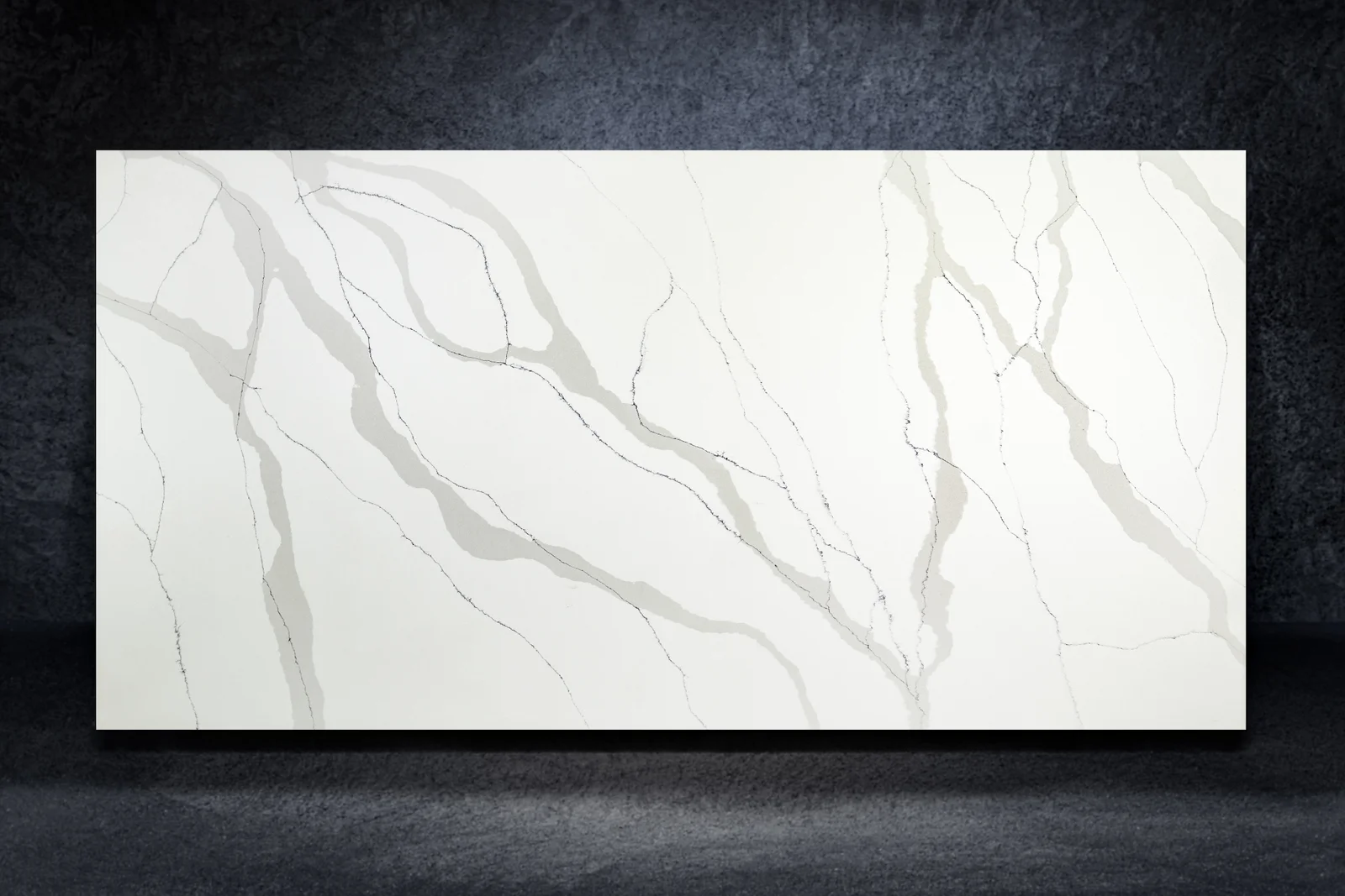 Staturio Oro Grey Quartz Worktop by Modern Quartz Stone — image 4