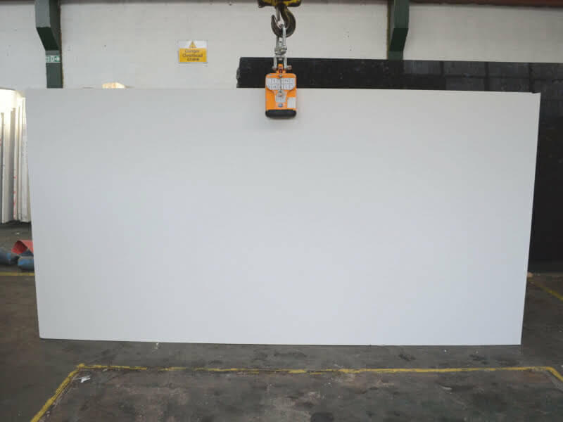 Bianco Crystal White Quartz Worktop by Stoneone — image 2