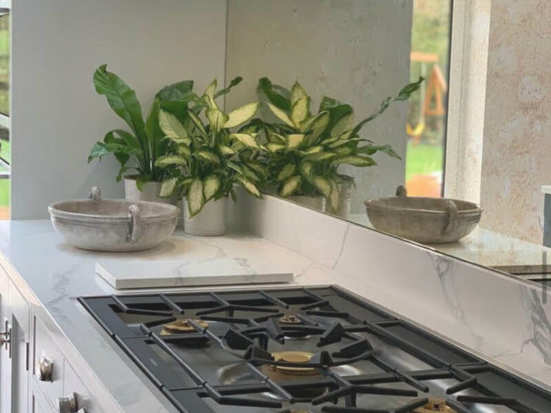 Calacatta Fantasy White Quartz Worktop by Stoneone — image 2